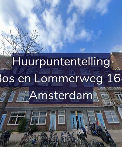 Foto gevel Huurpuntentelling voor Bos en Lommerweg 164, Amsterdam