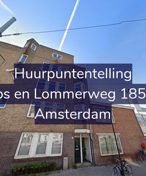 Foto gevel Huurpuntentelling voor Bos en Lommerweg 185-3, Amsterdam