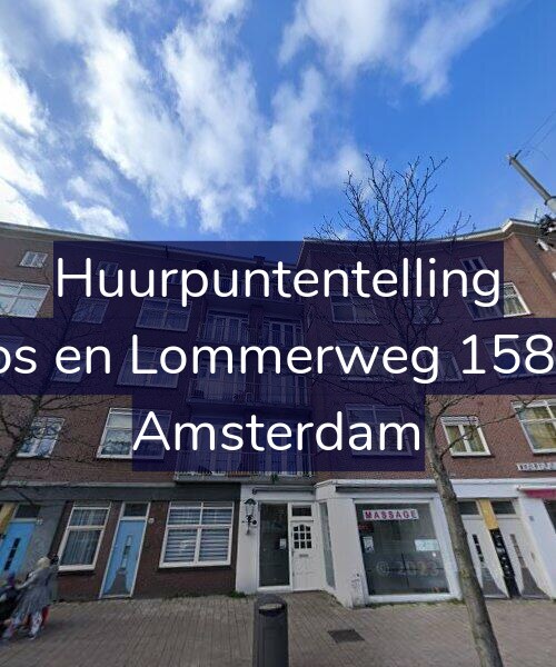 Foto gevel Huurpuntentelling voor Bos en Lommerweg 158-2, Amsterdam