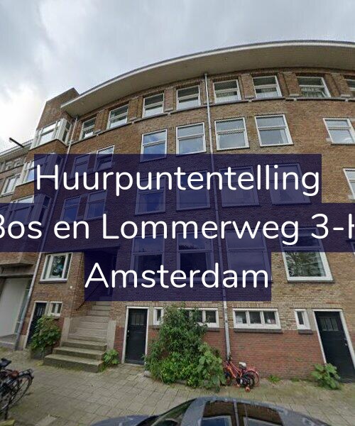 Foto gevel Huurpuntentelling voor Bos en Lommerweg 3-H, Amsterdam