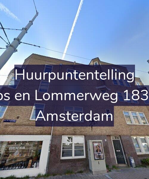 Foto gevel Huurpuntentelling voor Bos en Lommerweg 183-3, Amsterdam