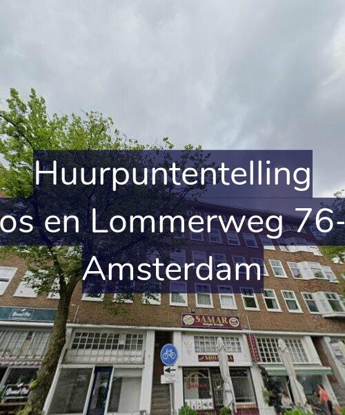 Foto gevel Huurpuntentelling voor Bos en Lommerweg 76-3, Amsterdam
