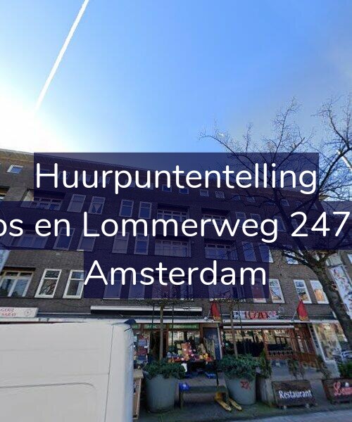 Foto gevel Huurpuntentelling voor Bos en Lommerweg 247-4, Amsterdam