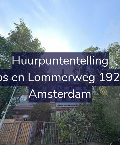 Foto gevel Huurpuntentelling voor Bos en Lommerweg 192-3, Amsterdam