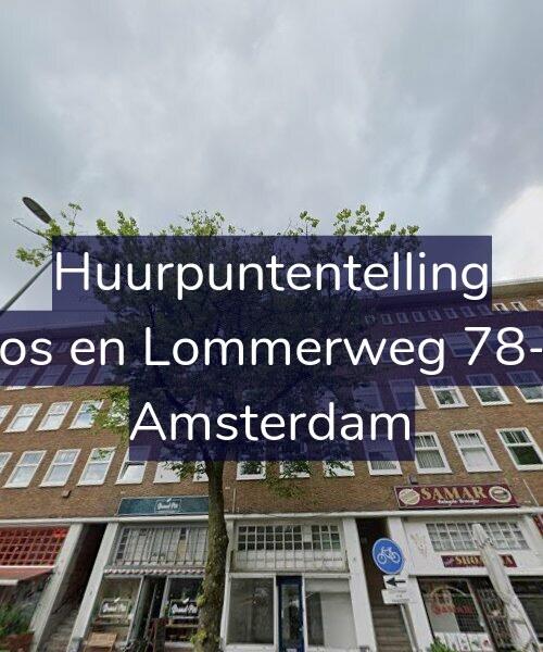 Foto gevel Huurpuntentelling voor Bos en Lommerweg 78-2, Amsterdam