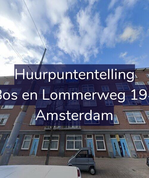 Foto gevel Huurpuntentelling voor Bos en Lommerweg 194, Amsterdam