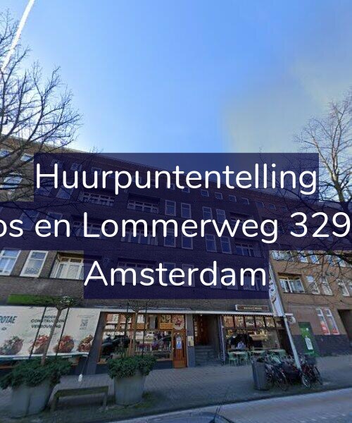 Foto gevel Huurpuntentelling voor Bos en Lommerweg 329-4, Amsterdam