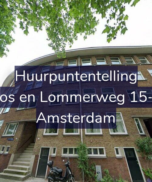 Foto gevel Huurpuntentelling voor Bos en Lommerweg 15-1, Amsterdam