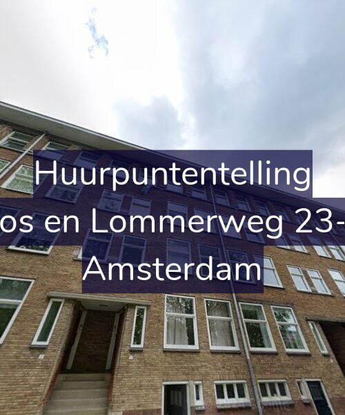 Foto gevel Huurpuntentelling voor Bos en Lommerweg 23-3, Amsterdam