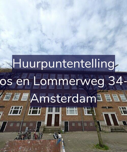 Foto gevel Huurpuntentelling voor Bos en Lommerweg 34-3, Amsterdam