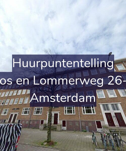 Foto gevel Huurpuntentelling voor Bos en Lommerweg 26-2, Amsterdam