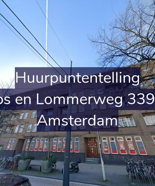Foto gevel Huurpuntentelling voor Bos en Lommerweg 339-3, Amsterdam