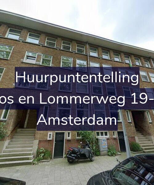 Foto gevel Huurpuntentelling voor Bos en Lommerweg 19-H, Amsterdam