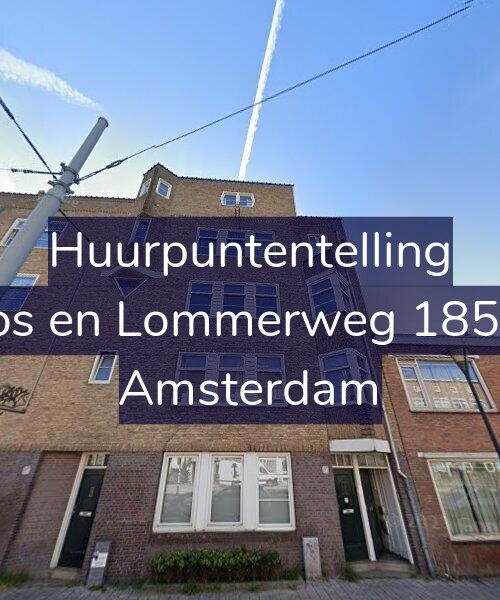 Foto gevel Huurpuntentelling voor Bos en Lommerweg 185-4, Amsterdam