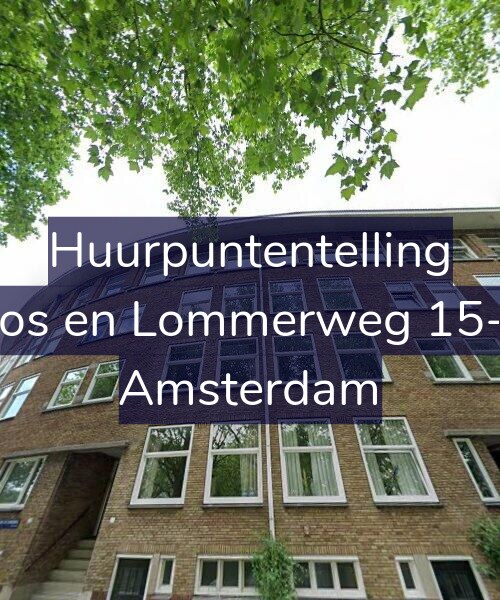 Foto gevel Huurpuntentelling voor Bos en Lommerweg 15-3, Amsterdam