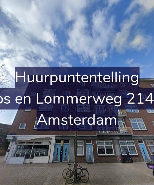Foto gevel Huurpuntentelling voor Bos en Lommerweg 214-2, Amsterdam