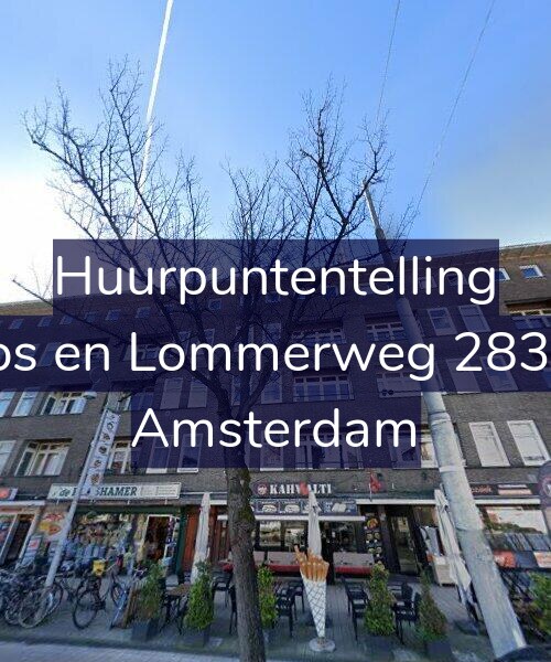 Foto gevel Huurpuntentelling voor Bos en Lommerweg 283-3, Amsterdam