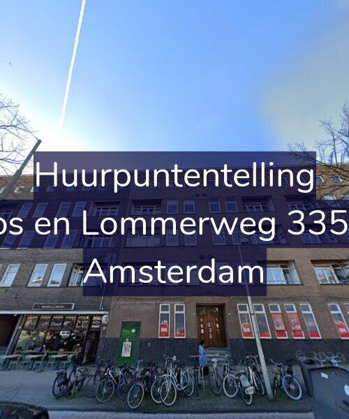 Foto gevel Huurpuntentelling voor Bos en Lommerweg 335-2, Amsterdam