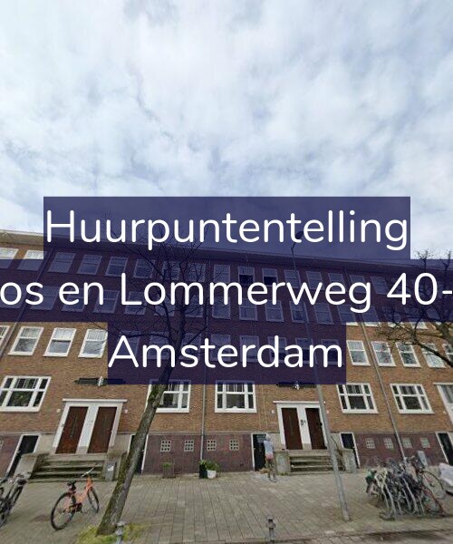 Foto gevel Huurpuntentelling voor Bos en Lommerweg 40-3, Amsterdam