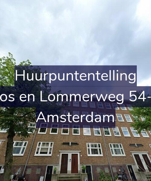 Foto gevel Huurpuntentelling voor Bos en Lommerweg 54-2, Amsterdam