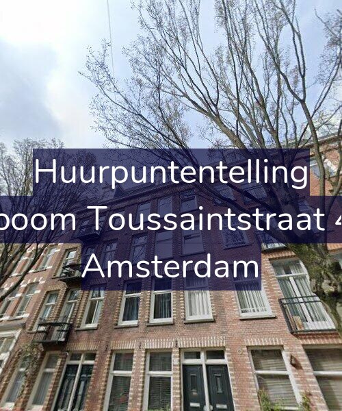 Foto gevel Huurpuntentelling voor Bosboom Toussaintstraat 44-2, Amsterdam