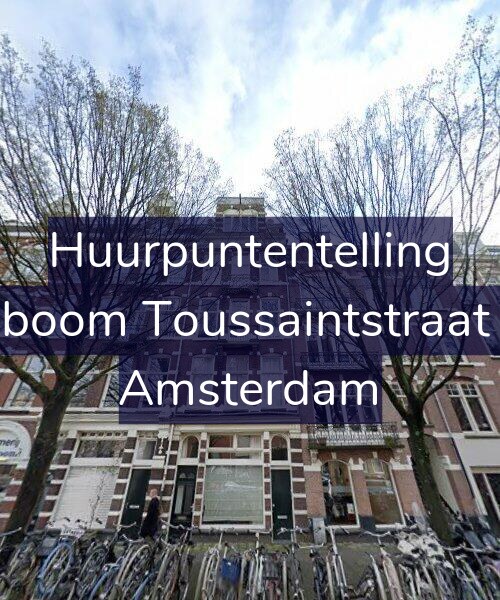 Foto gevel Huurpuntentelling voor Bosboom Toussaintstraat 3-3, Amsterdam
