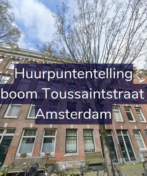 Foto gevel Huurpuntentelling voor Bosboom Toussaintstraat 8-1, Amsterdam