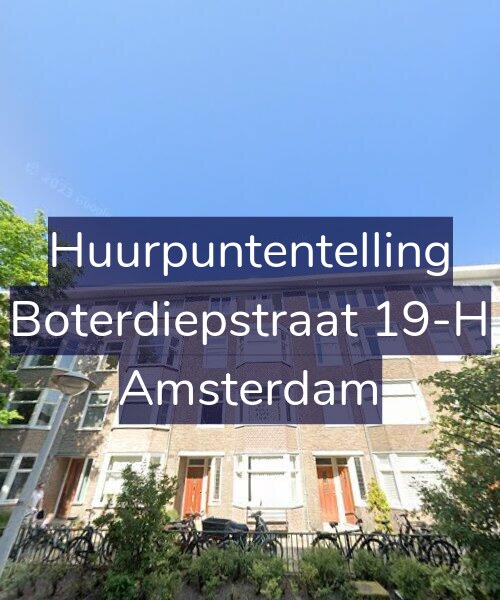 Foto gevel Huurpuntentelling voor Boterdiepstraat 19-H, Amsterdam