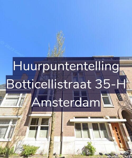 Foto gevel Huurpuntentelling voor Botticellistraat 35-H, Amsterdam