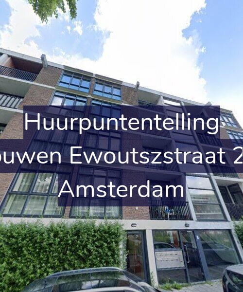 Foto gevel Huurpuntentelling voor Bouwen Ewoutszstraat 2-1, Amsterdam