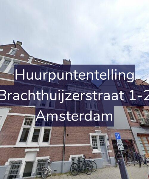 Foto gevel Huurpuntentelling voor Brachthuijzerstraat 1-2, Amsterdam