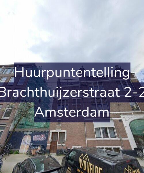 Foto gevel Huurpuntentelling voor Brachthuijzerstraat 2-2, Amsterdam