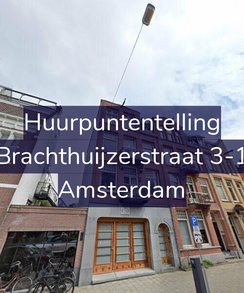 Foto gevel Huurpuntentelling voor Brachthuijzerstraat 3-1, Amsterdam