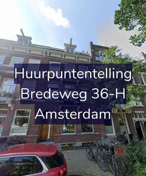Foto gevel Huurpuntentelling voor Bredeweg 36-H, Amsterdam