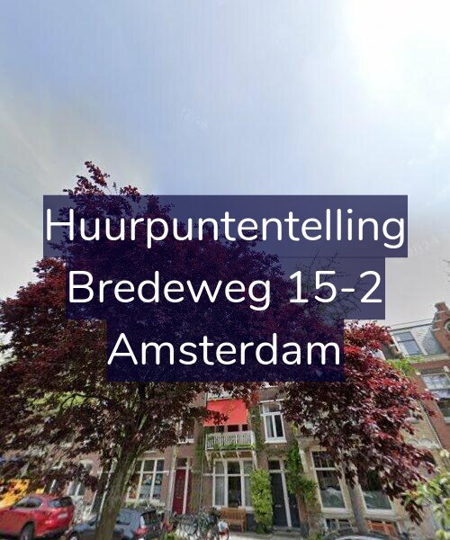 Foto gevel Huurpuntentelling voor Bredeweg 15-2, Amsterdam