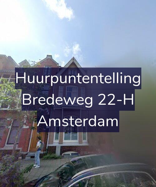 Foto gevel Huurpuntentelling voor Bredeweg 22-H, Amsterdam