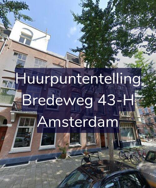 Foto gevel Huurpuntentelling voor Bredeweg 43-H, Amsterdam