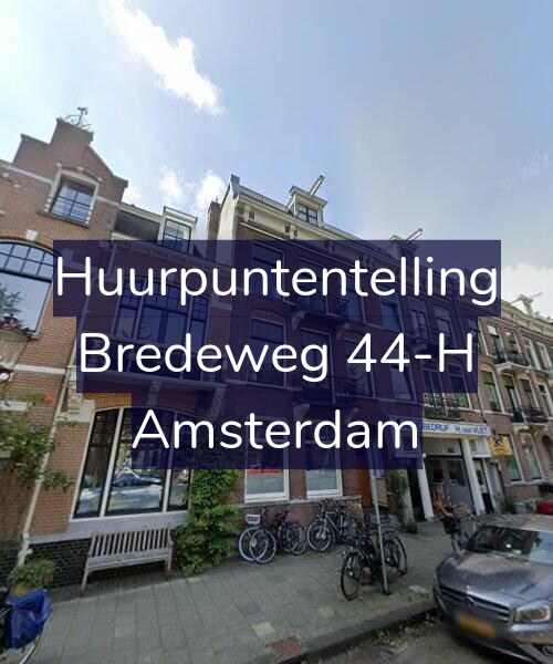 Foto gevel Huurpuntentelling voor Bredeweg 44-H, Amsterdam