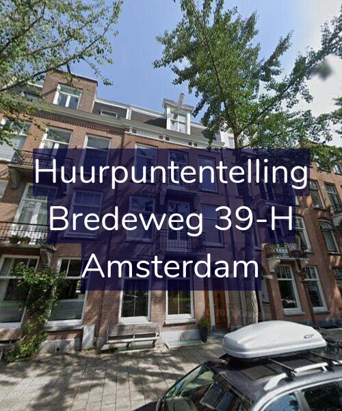 Foto gevel Huurpuntentelling voor Bredeweg 39-H, Amsterdam