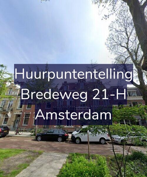 Foto gevel Huurpuntentelling voor Bredeweg 21-H, Amsterdam