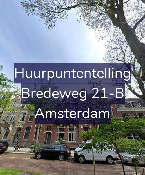Foto gevel Huurpuntentelling voor Bredeweg 21-B, Amsterdam