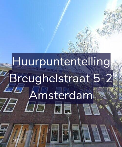 Foto gevel Huurpuntentelling voor Breughelstraat 5-2, Amsterdam