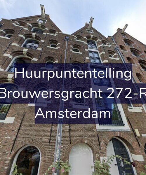 Foto gevel Huurpuntentelling voor Brouwersgracht 272-R, Amsterdam