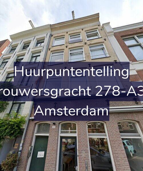 Foto gevel Huurpuntentelling voor Brouwersgracht 278-A3V, Amsterdam