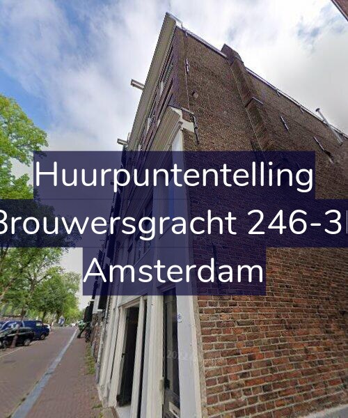 Foto gevel Huurpuntentelling voor Brouwersgracht 246-3L, Amsterdam