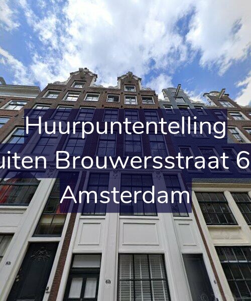 Foto gevel Huurpuntentelling voor Buiten Brouwersstraat 6-3, Amsterdam