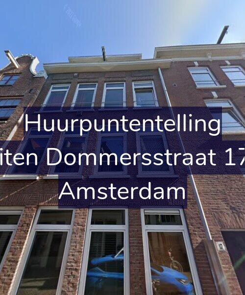 Foto gevel Huurpuntentelling voor Buiten Dommersstraat 17-2, Amsterdam