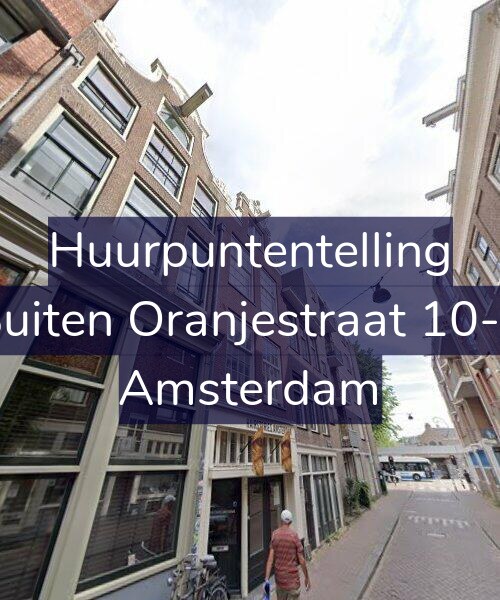 Foto gevel Huurpuntentelling voor Buiten Oranjestraat 10-1, Amsterdam
