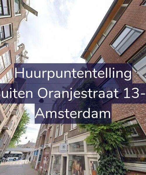 Foto gevel Huurpuntentelling voor Buiten Oranjestraat 13-2, Amsterdam