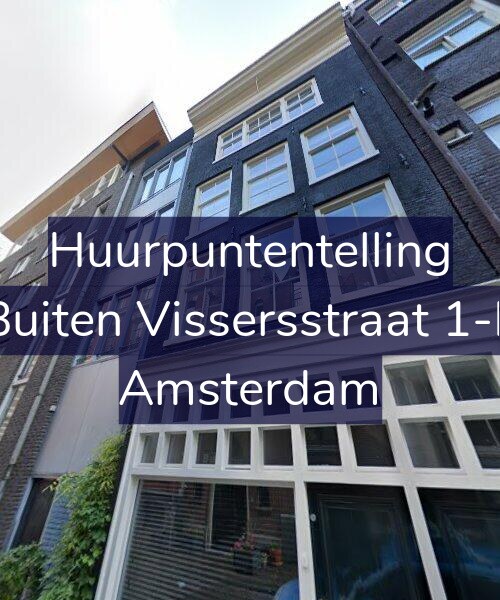 Foto gevel Huurpuntentelling voor Buiten Vissersstraat 1-E, Amsterdam